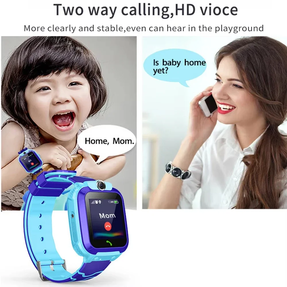 Lenovo Q12 Children's Smart Wa - مراجعة Smartwatch Watches For Kid Boy With Gps وسعره