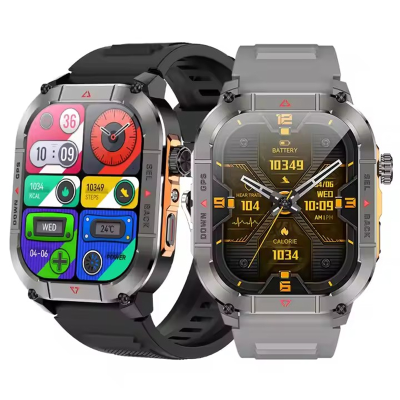 New HK84 Men Smart Watch AMOLE - مراجعة Smartwatch Digital Watches For Men وسعره