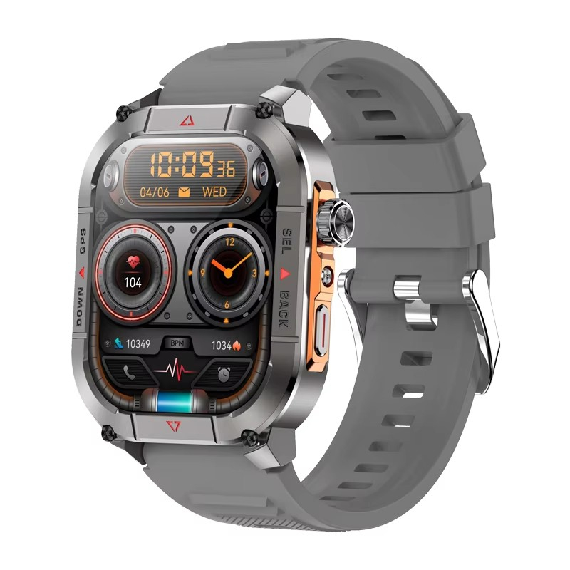New HK84 Men Smart Watch AMOLE - مراجعة Smartwatch Digital Watches For Men وسعره