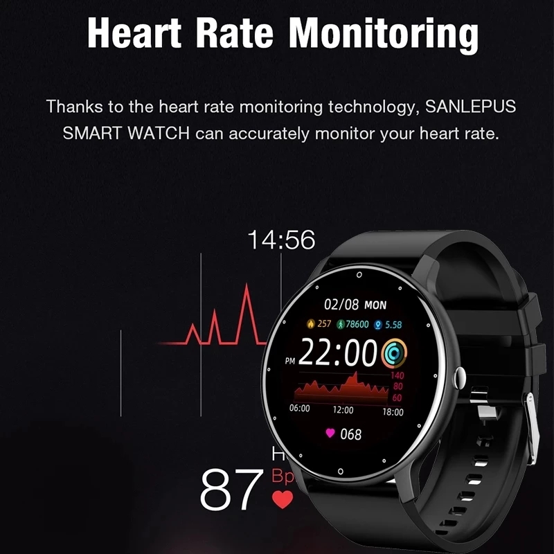 LIGE 2025 New Smart Watch Men  - مراجعة Smartwatch Digital Watches For Men وسعره