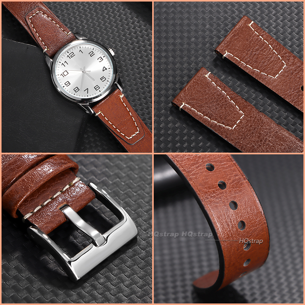 Vintage 20mm 22mm Oil Wax Leat - مراجعة Seiko Watches Smartwatch وسعره