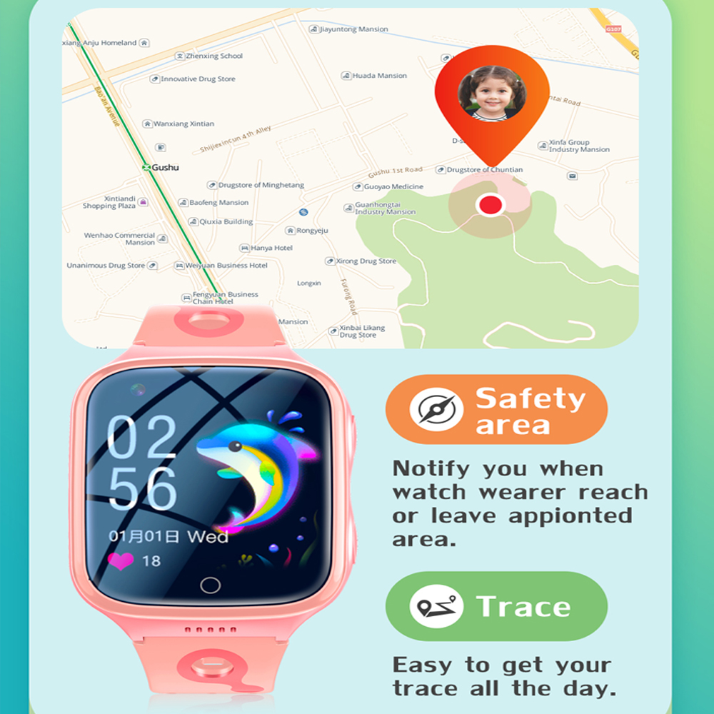 4G Smart Watch Kids GPS WiFi V - مراجعة Smartwatch Watches For Kid Boy With Gps وسعره