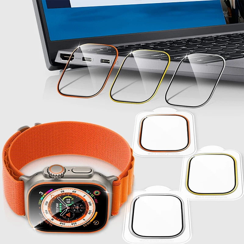Tempered Glass for Apple Watch - مراجعة Apple Watch Band وسعره