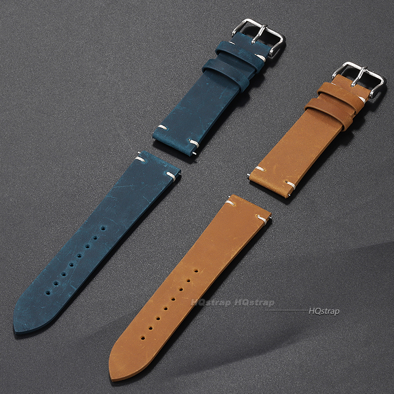 Handmade Leather Watchband 18m - مراجعة Seiko Watches Smartwatch وسعره