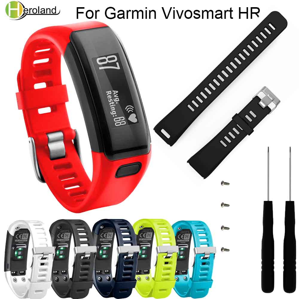 For Garmin Vivosmart HR Replac - مراجعة Tag Watches Smartwatch وسعره