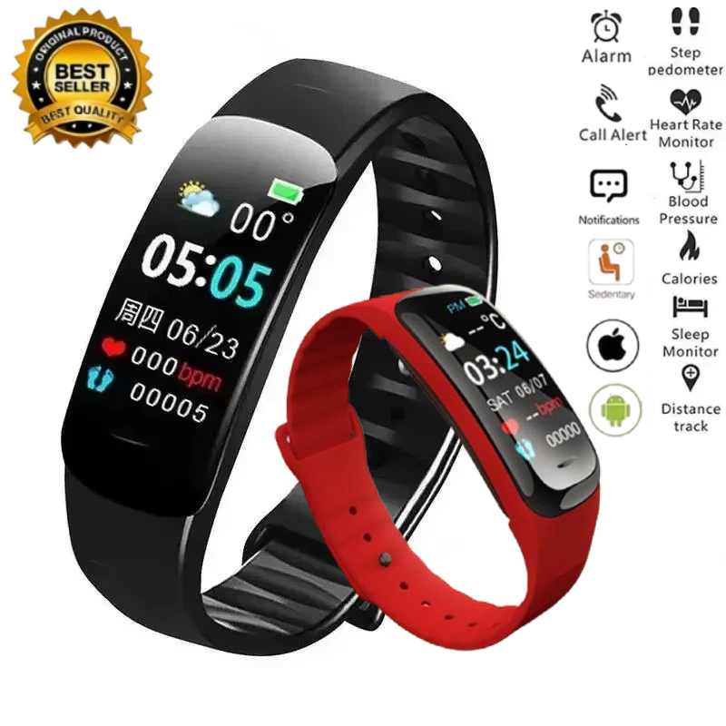 C1 Plus Smart Watch Fitness Tr - مراجعة Smartwatch Watches For Girls وسعره