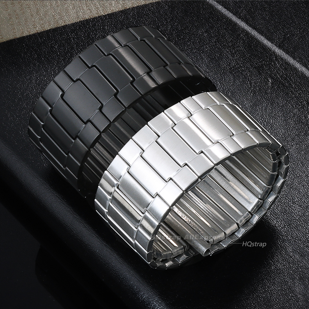Elastic Steel Watch Strap 22mm - مراجعة Seiko Watches Smartwatch وسعره