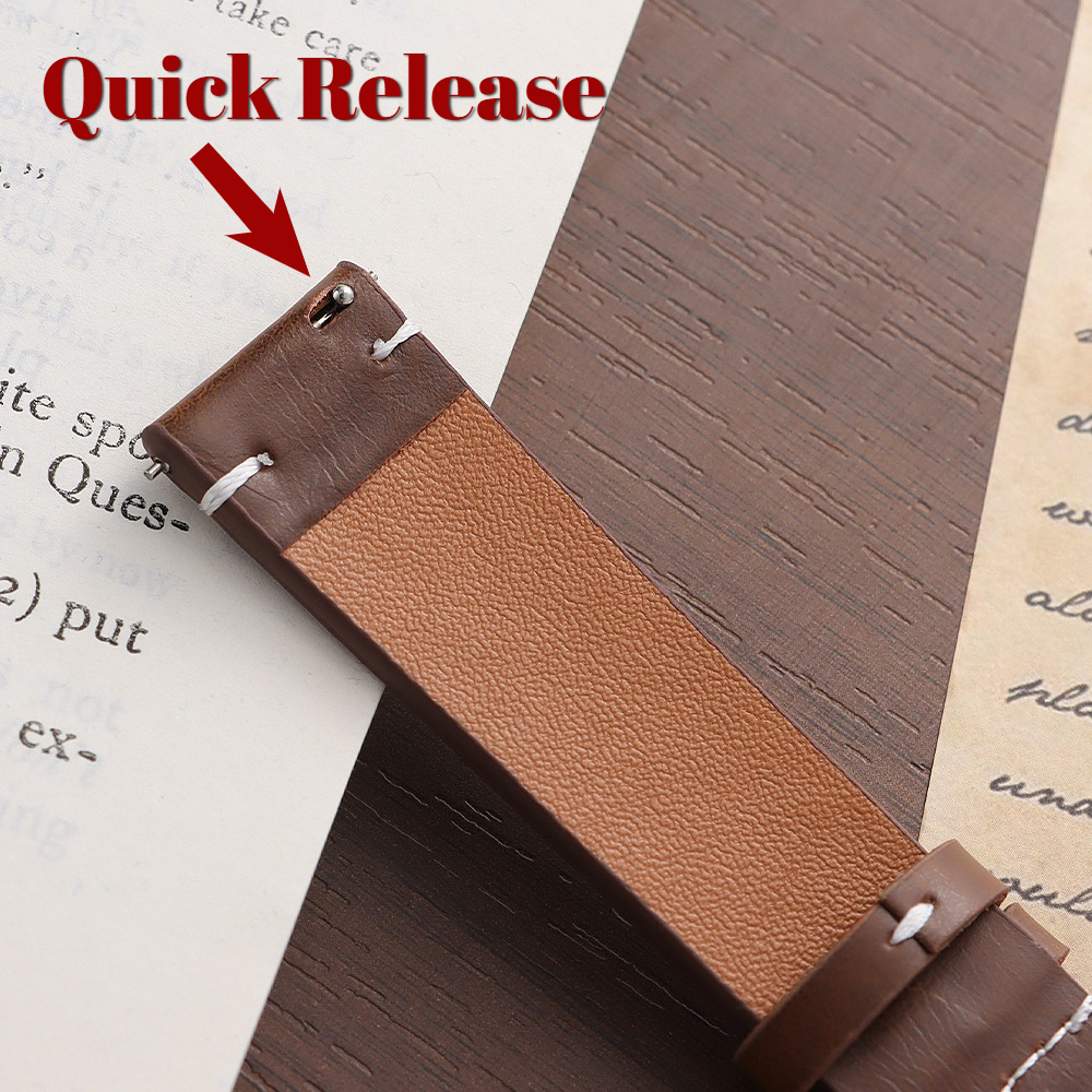 PU Leather Watch Strap 18mm 20 - مراجعة Seiko Watches Smartwatch وسعره