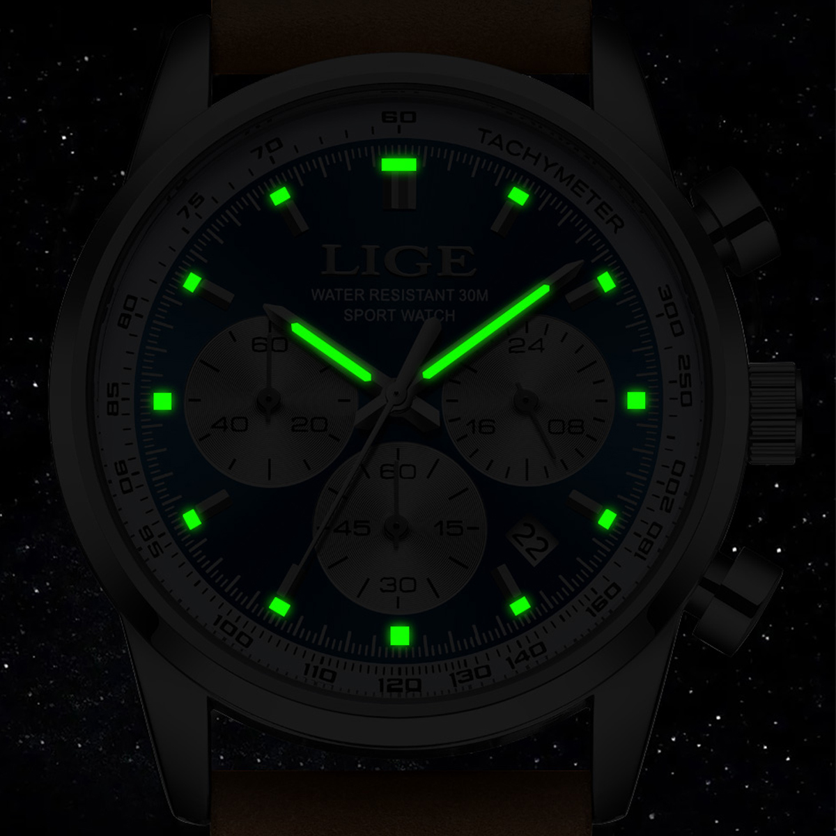 LIGE Top Brand Men's Quartz Wa - مراجعة Smartwatch Branded Watches For Men وسعره