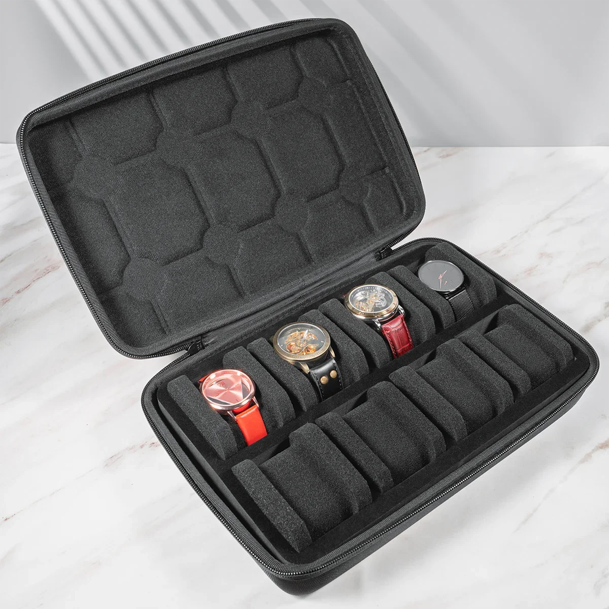 Watch Box Organizer for Men or - مراجعة Tag Watches Smartwatch وسعره