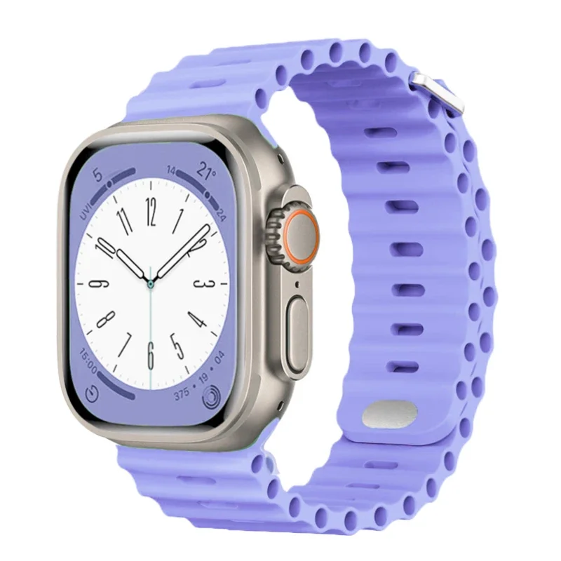 Ocean strap For Apple watch Ul - مراجعة Smartwatch Apple Watches For Men وسعره