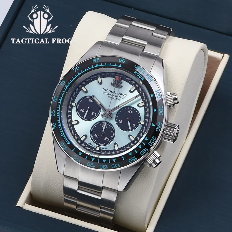 Tactical Frog Men Watch Stainl - مراجعة Solar Powered Watch وسعره