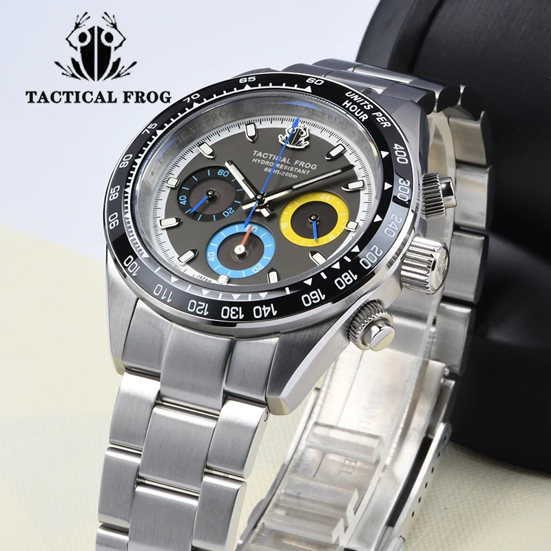 Tactical Frog Men Watch Stainl - مراجعة Solar Powered Watch وسعره