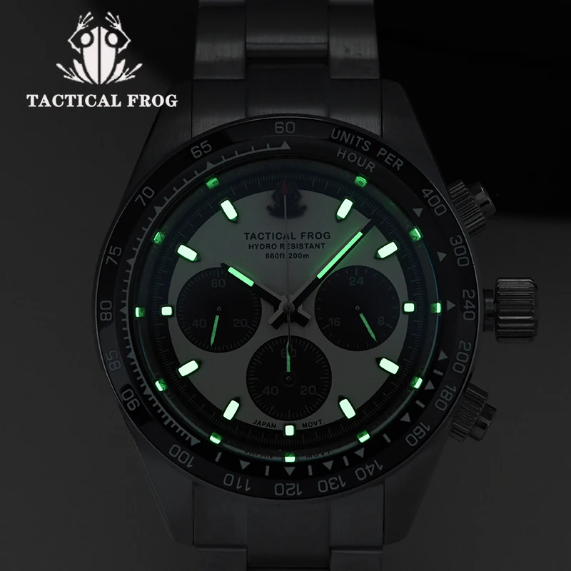 Tactical Frog Men Watch Stainl - مراجعة Solar Powered Watch وسعره