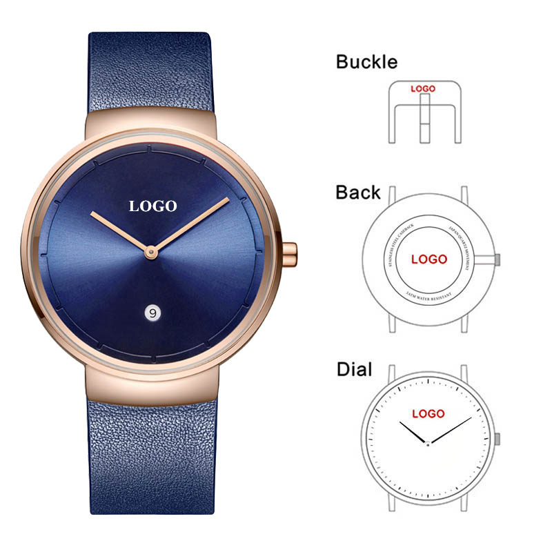 CL032 Factory Mens Watch Desig - مراجعة Leather Watch Strap وسعره