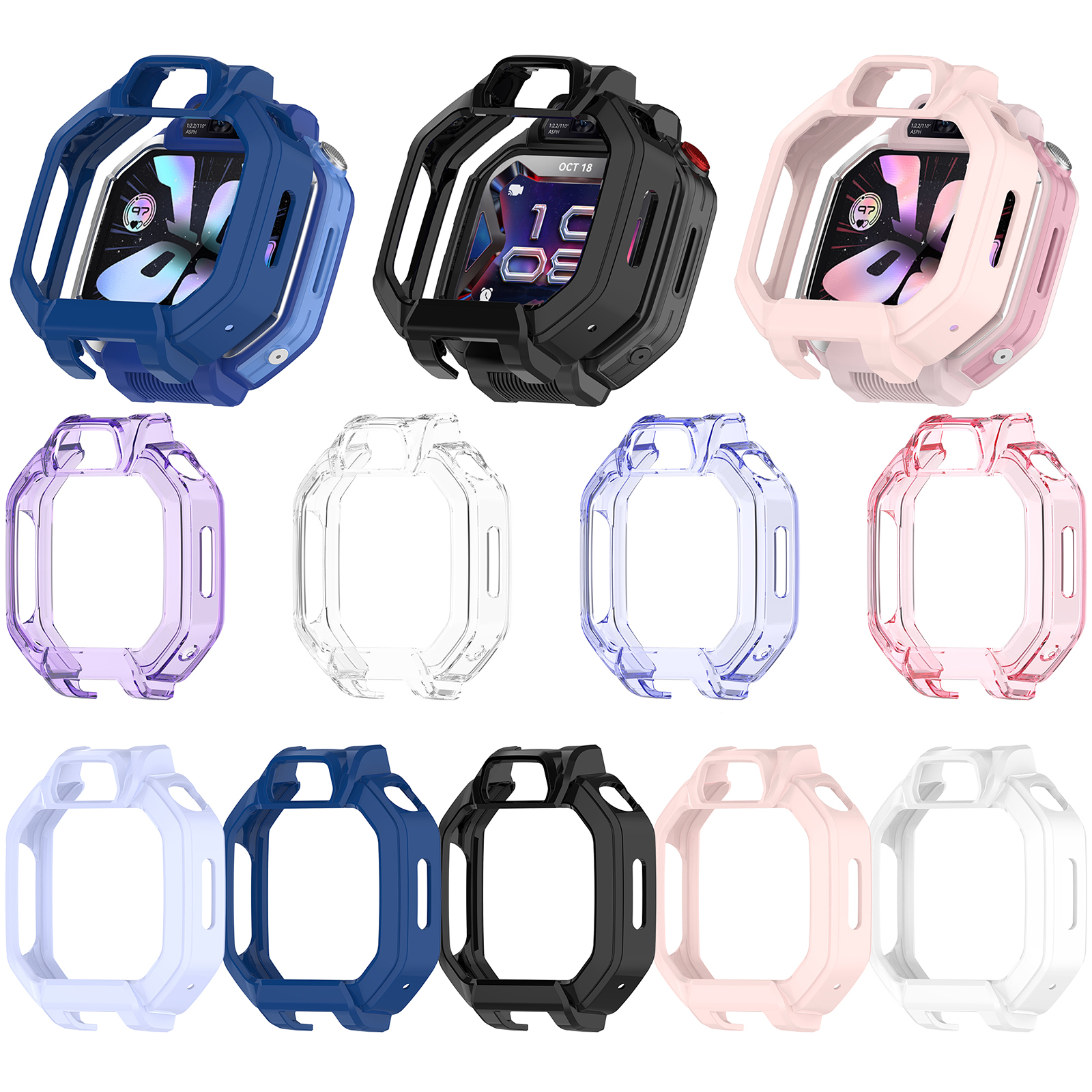 Smart Watch Protection Cover F - مراجعة Smartwatch Watches Kids وسعره