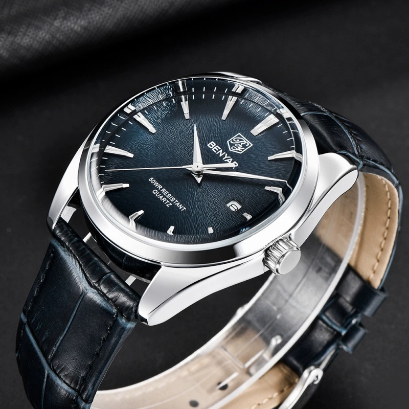 Benyar 5163 Top Brand Luxury M - مراجعة Solar Powered Watch وسعره