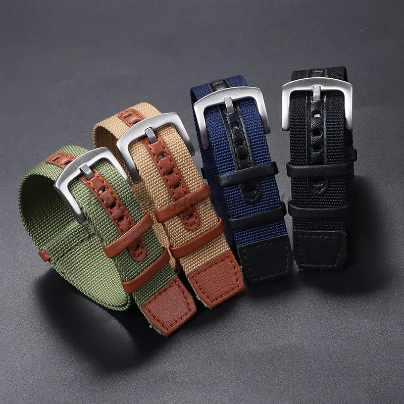 20mm 22mm Canvas Nylon Patch L - مراجعة Watches Rolex Smartwatch وسعره
