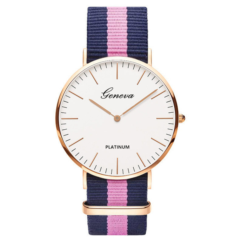 Classic Fashion Stripe Nylon B - مراجعة Smartwatch Watches Brands For Women وسعره