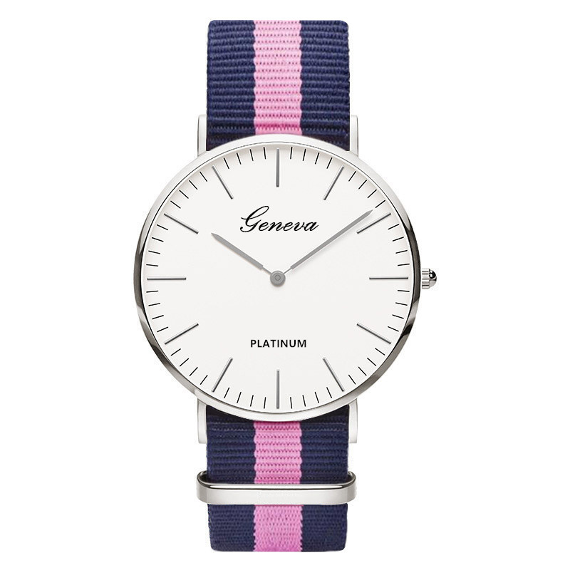 Classic Fashion Stripe Nylon B - مراجعة Smartwatch Watches Brands For Women وسعره