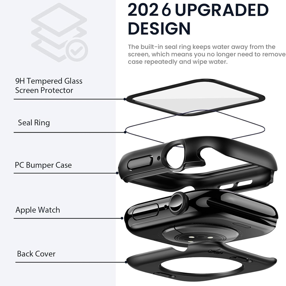 360 Protective Case for Apple  - مراجعة Smartwatch Watches For Girls وسعره