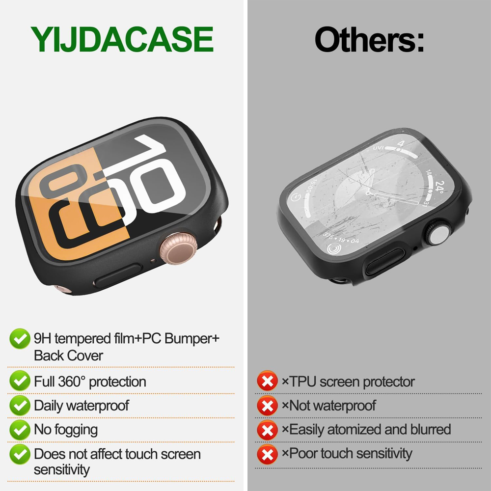 360 Protective Case for Apple  - مراجعة Smartwatch Watches For Girls وسعره
