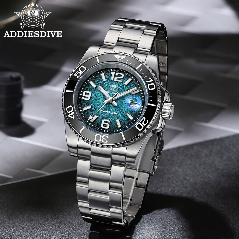 ADDIESDIVE 2025 New Men's Watc - مراجعة Solar Powered Watch وسعره