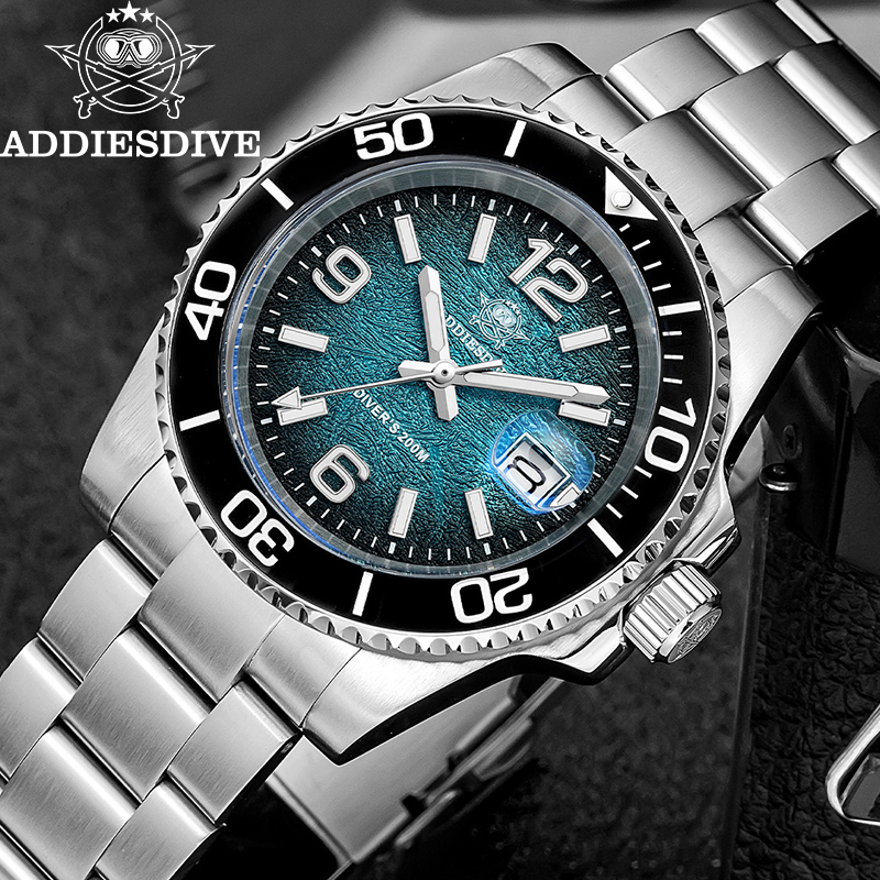 ADDIESDIVE 2025 New Men's Watc - مراجعة Solar Powered Watch وسعره