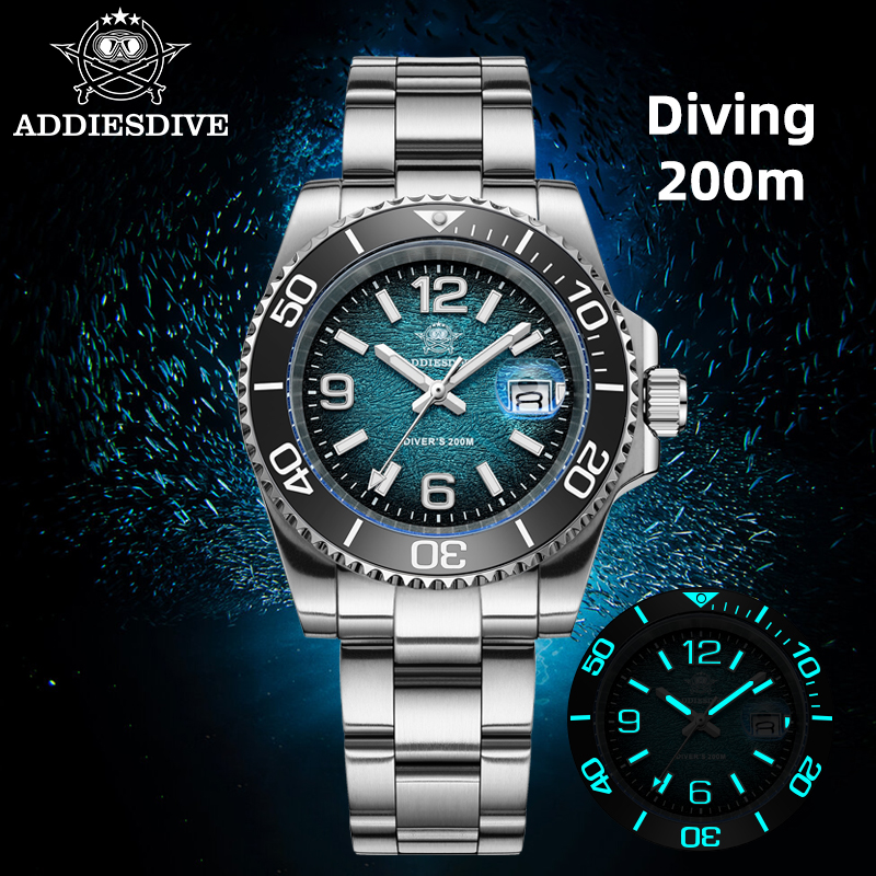 ADDIESDIVE 2025 New Men's Watc - مراجعة Solar Powered Watch وسعره