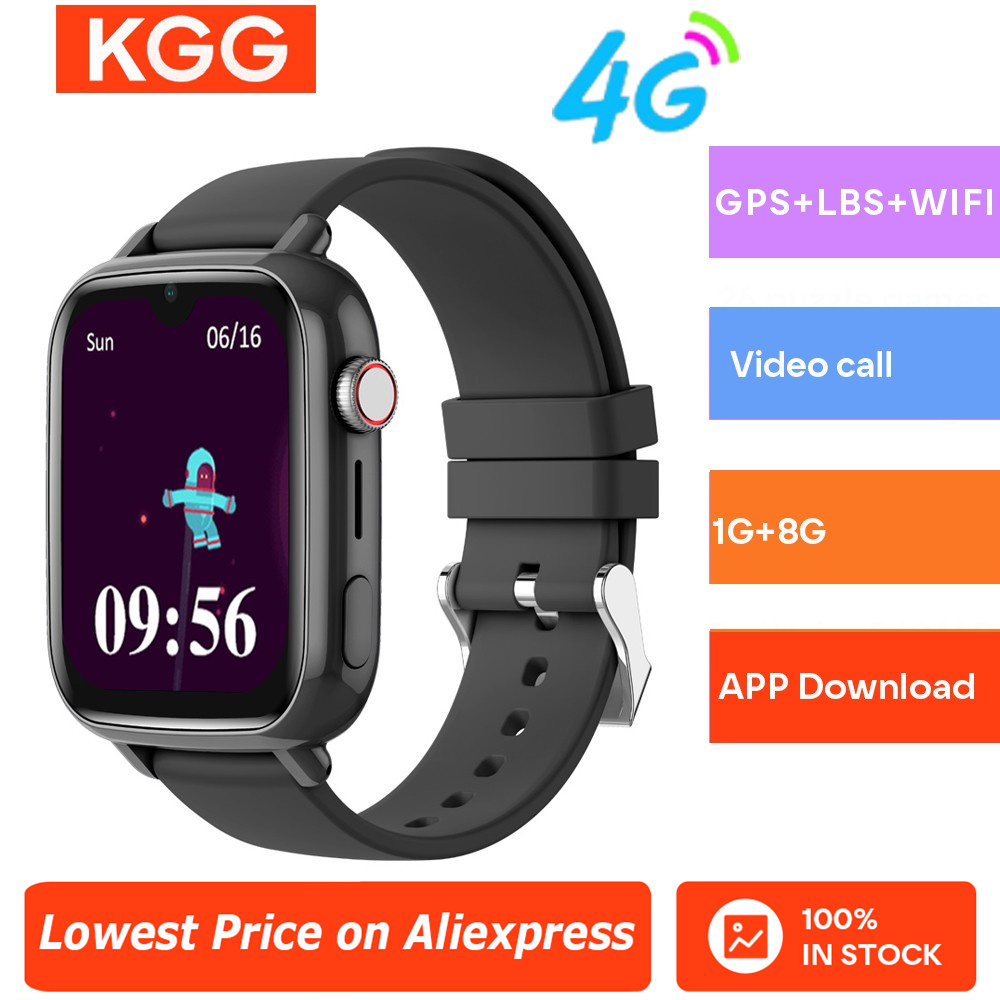 4G Smart Watch Kids Video Call - مراجعة Smartwatch Watches Kids وسعره