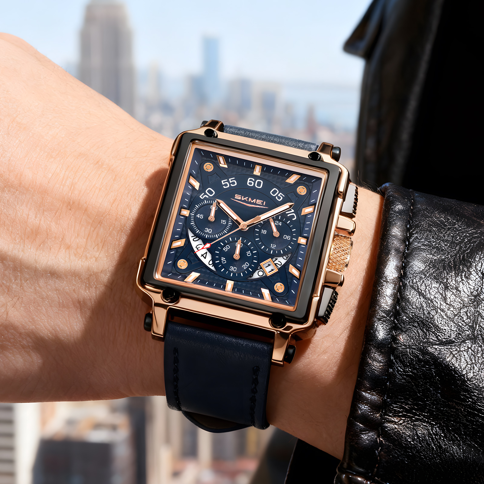 SKMEI 7098 Luxury Original Qua - مراجعة Smartwatch Watches Brands For Women وسعره