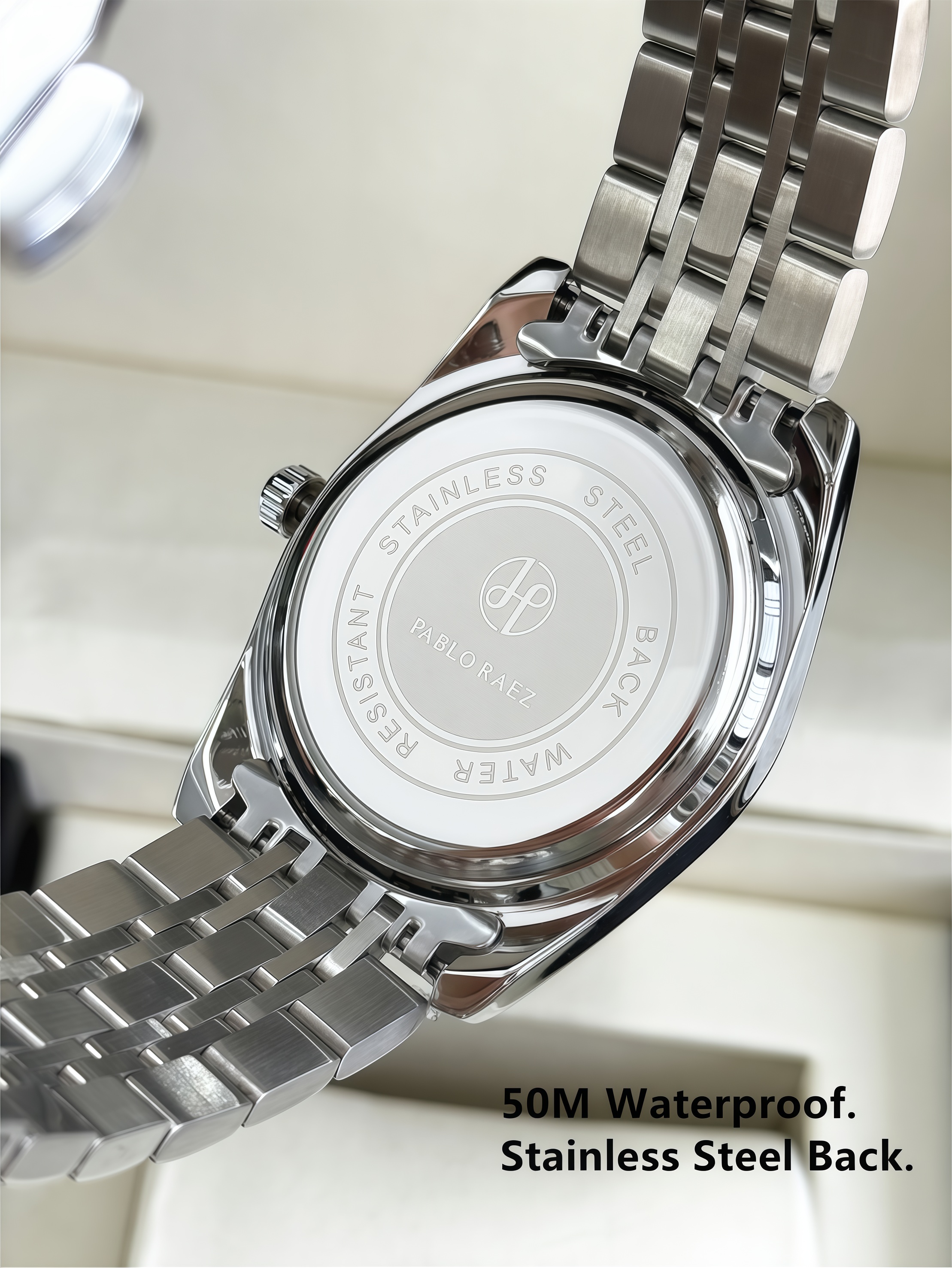 PABLO RAEZ Men Watch Real shot - مراجعة Smartwatch Branded Watches For Men وسعره