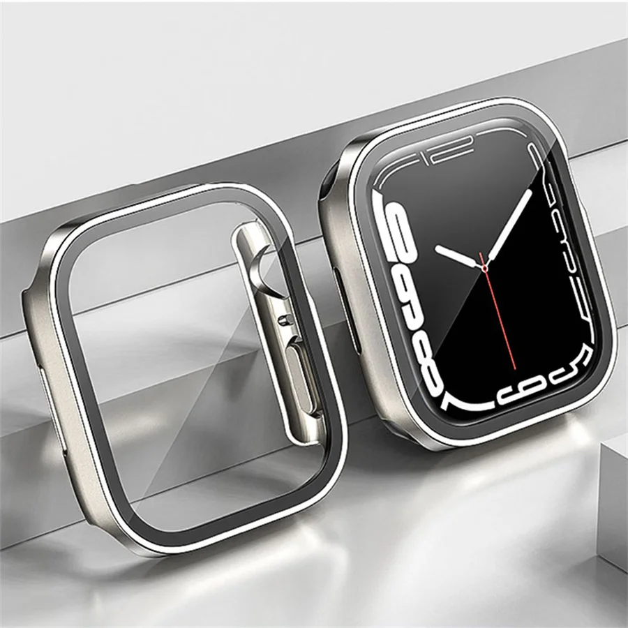 Glass+cover For Apple Watch ca - مراجعة Smartwatch Watches For Girls وسعره