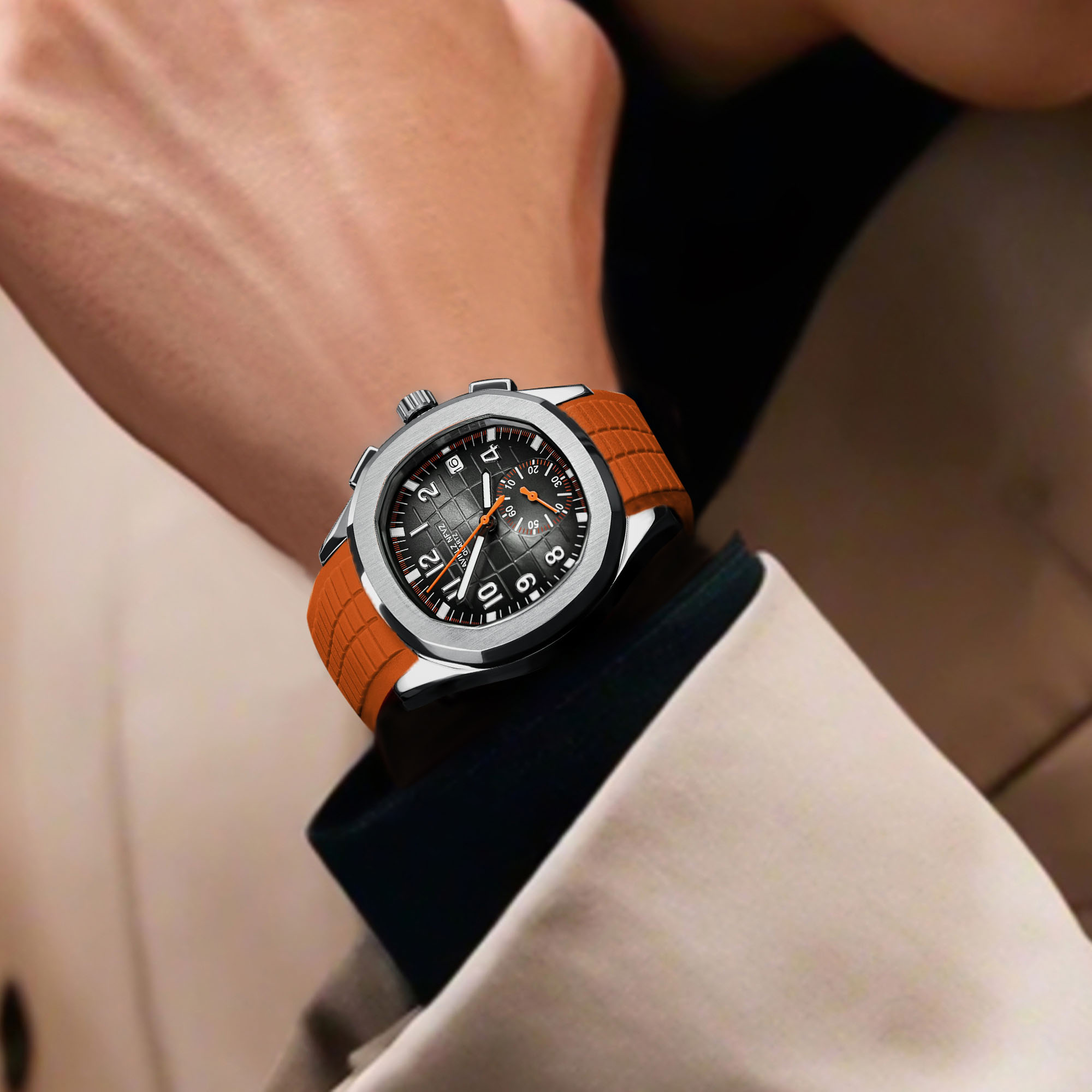 NAVIFLZ NFVZ Design New Luxury - مراجعة Smartwatch Branded Watches For Men وسعره