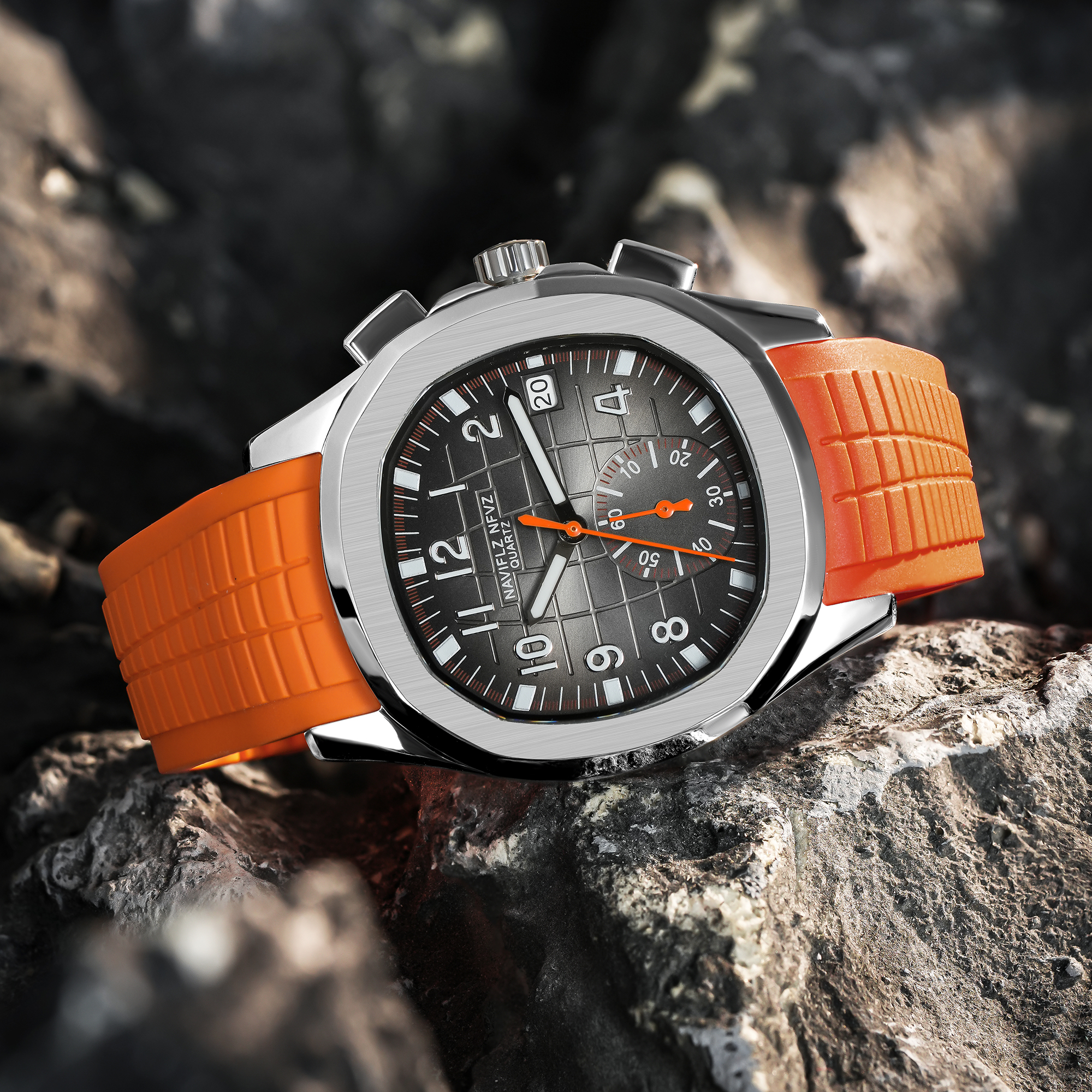 NAVIFLZ NFVZ Design New Luxury - مراجعة Smartwatch Branded Watches For Men وسعره