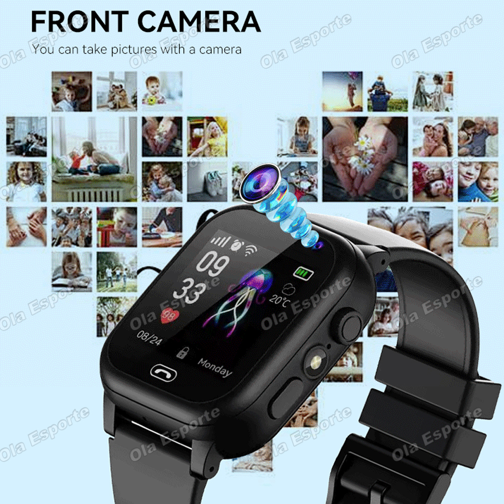 New 2026 Kids Smart Watch SOS  - مراجعة Smartwatch Watches For Kid Boy With Gps وسعره
