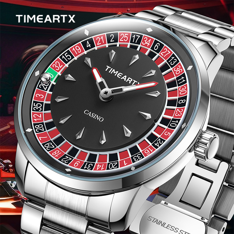 TIMEARTX Brand New Luxury Quar - مراجعة Smartwatch Branded Watches For Men وسعره