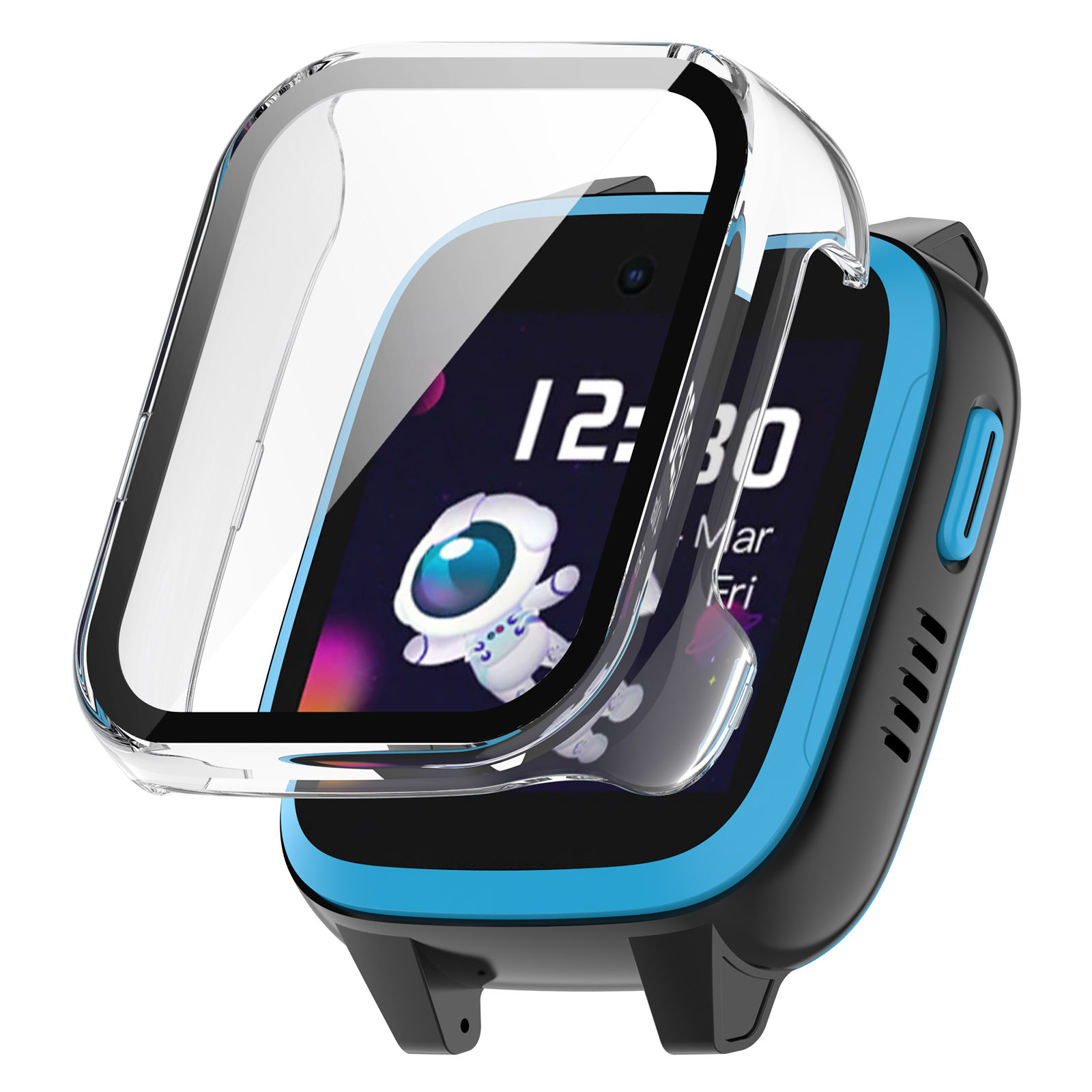 Hard Edge Shell Glass Screen P - مراجعة Smartwatch Watches Kids وسعره