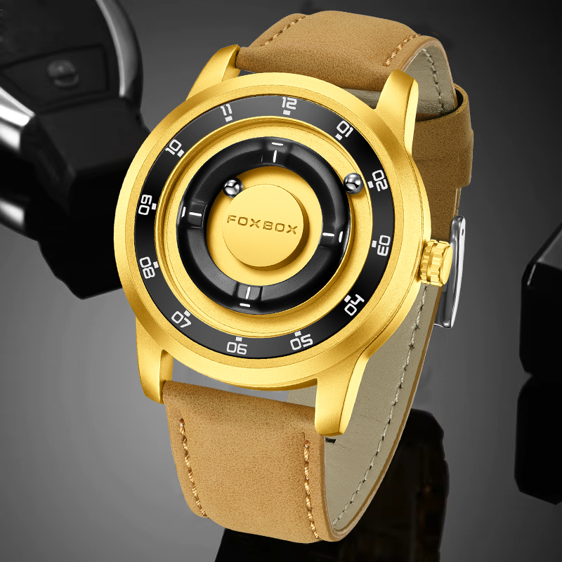 FOXBOX Fashion Creative Fashio - مراجعة Leather Watch Strap وسعره