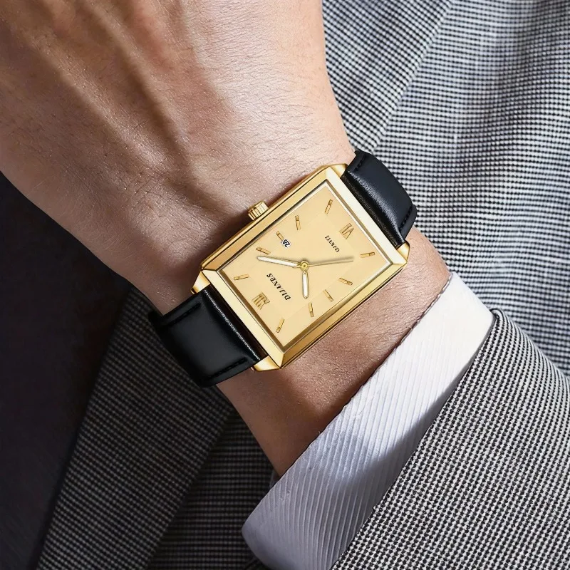 Casual Leather Men's Watches F - مراجعة Smartwatch Branded Watches For Men وسعره