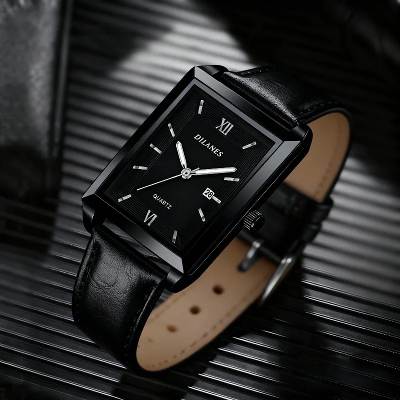 Casual Leather Men's Watches F - مراجعة Smartwatch Branded Watches For Men وسعره