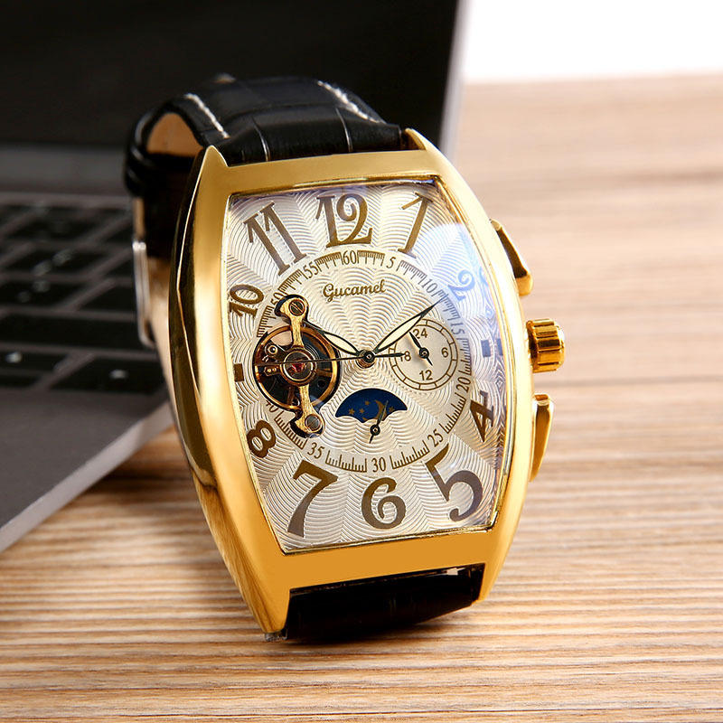 Men’s* Automatic Mechanical Wa - مراجعة Smartwatch Digital Watches For Men وسعره