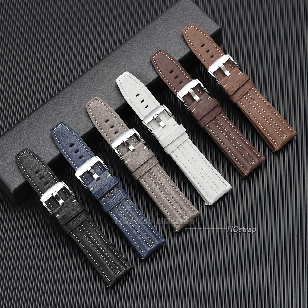 22mm Vintage Leather Watch Ban - مراجعة Seiko Watches Smartwatch وسعره