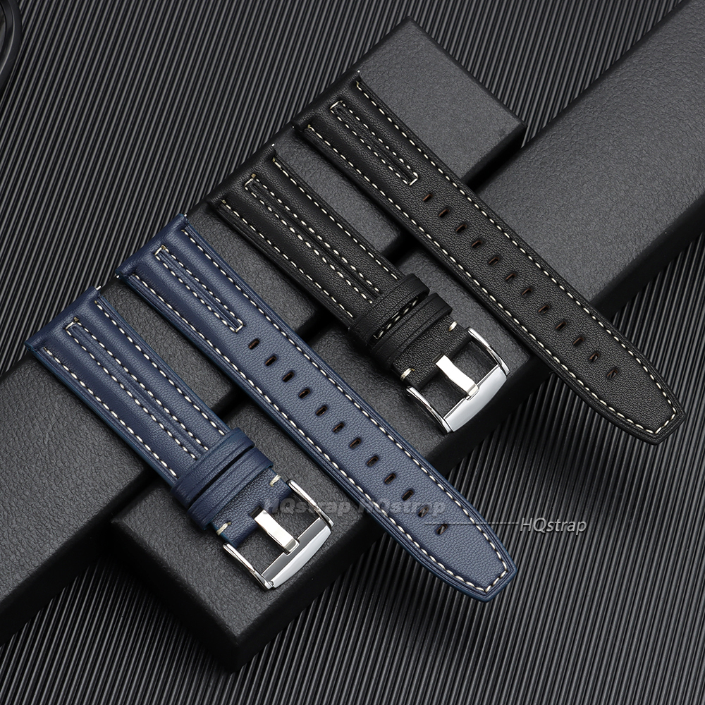 22mm Vintage Leather Watch Ban - مراجعة Seiko Watches Smartwatch وسعره