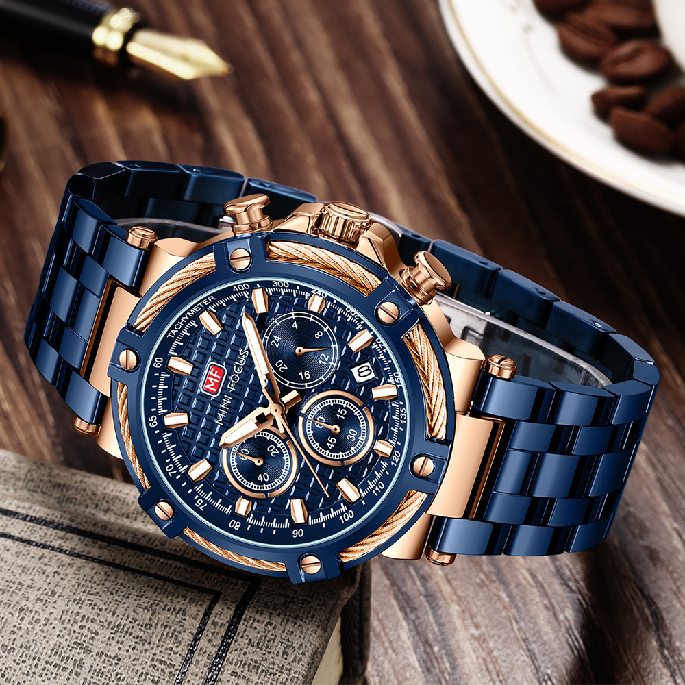 MINI FOCUS Sport Multifunction - مراجعة Smartwatch Branded Watches For Men وسعره