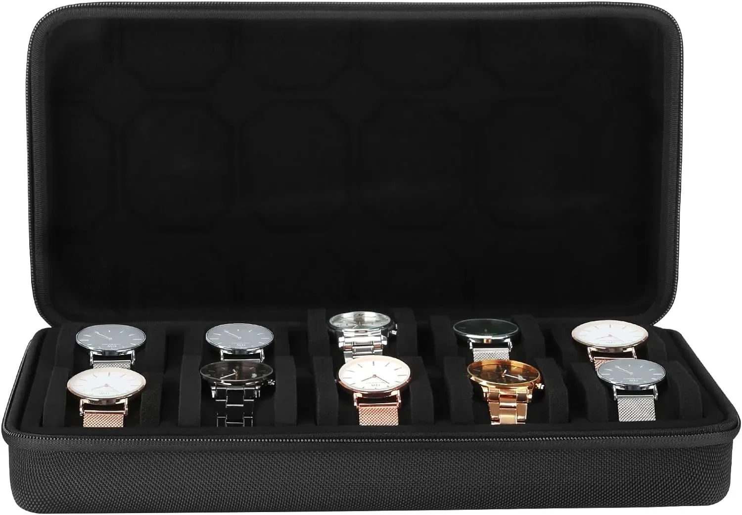 10 Slots Watch Box Organizer P - مراجعة Tag Watches Smartwatch وسعره