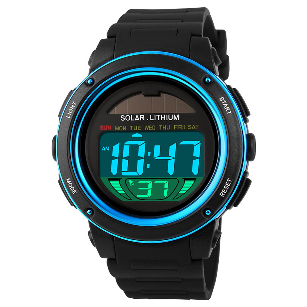 Solar Powered Digital Men Wome - مراجعة Solar Powered Watch وسعره