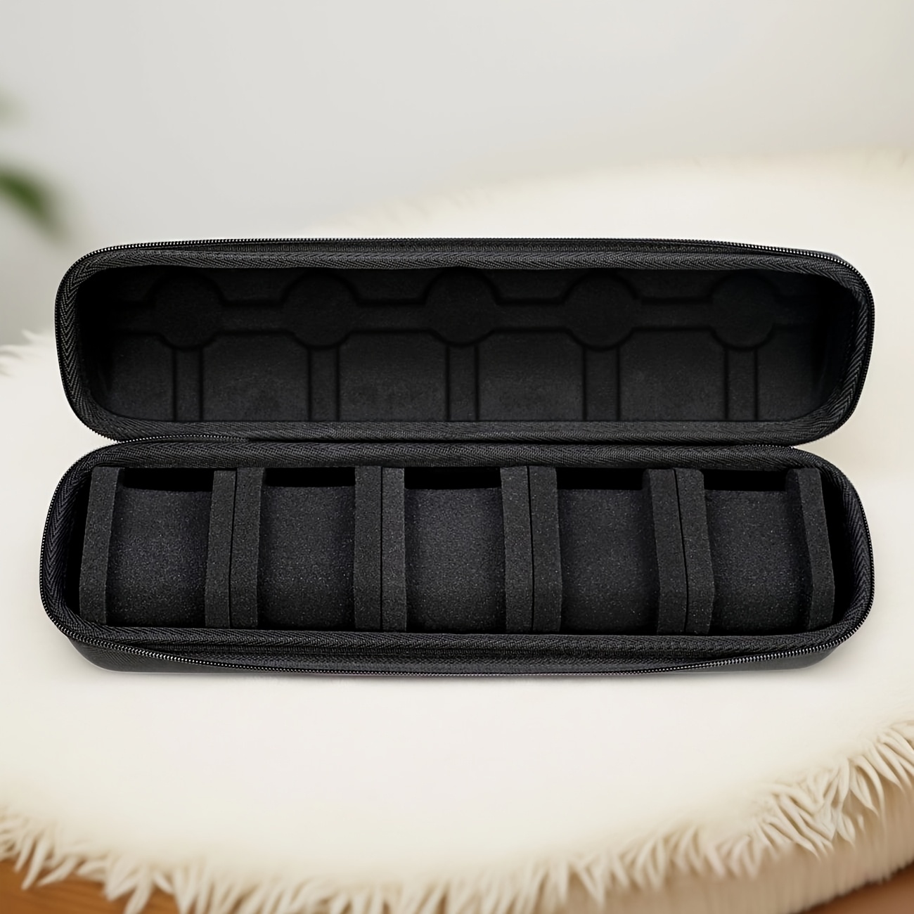 1pc 5-Slot Watch Case | Hard S - مراجعة Tag Watches Smartwatch وسعره