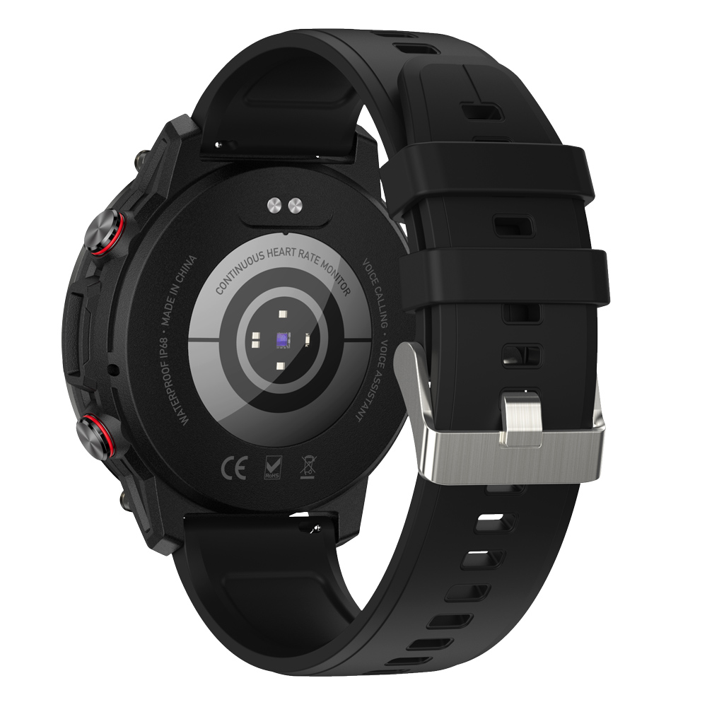 1.43 Inch HD Screen IP68 Water - مراجعة Smartwatch Digital Watches For Men وسعره