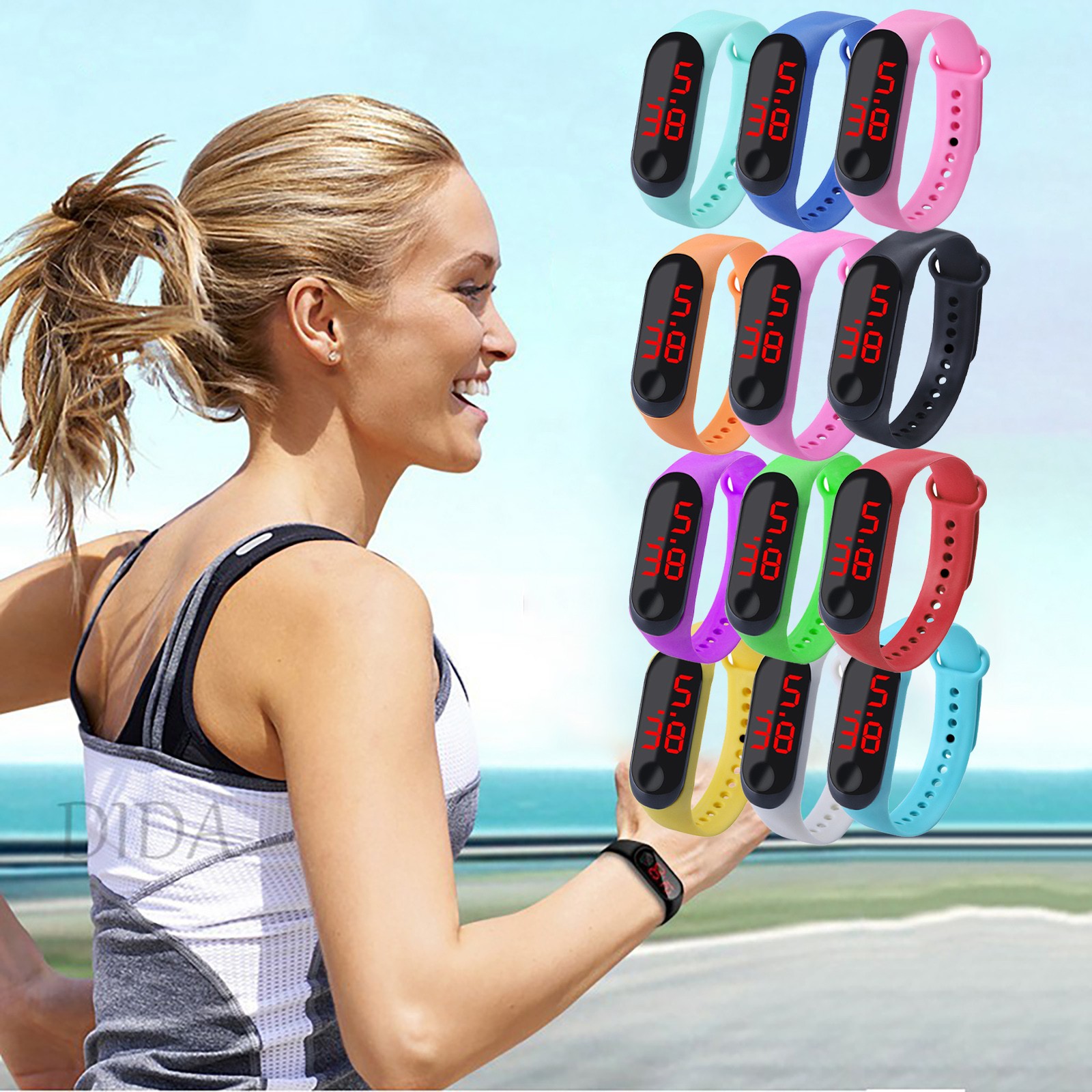 Sports Outdoor Bracelet Electr - مراجعة Smartwatch Watches Kids وسعره